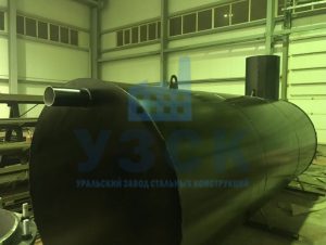Резервуар горизонтальный стальной наземный в Салавате